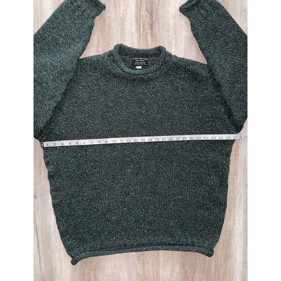 Eileen Young Original 100% Wool Sweater Made In Ireland - size XXL - Picture 8 of 8